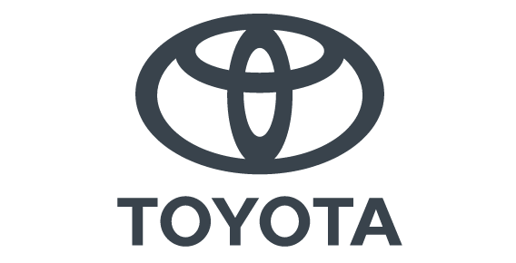 Toyota logo - used in the section listing the customers of KINTO Join sustainable commuting solution